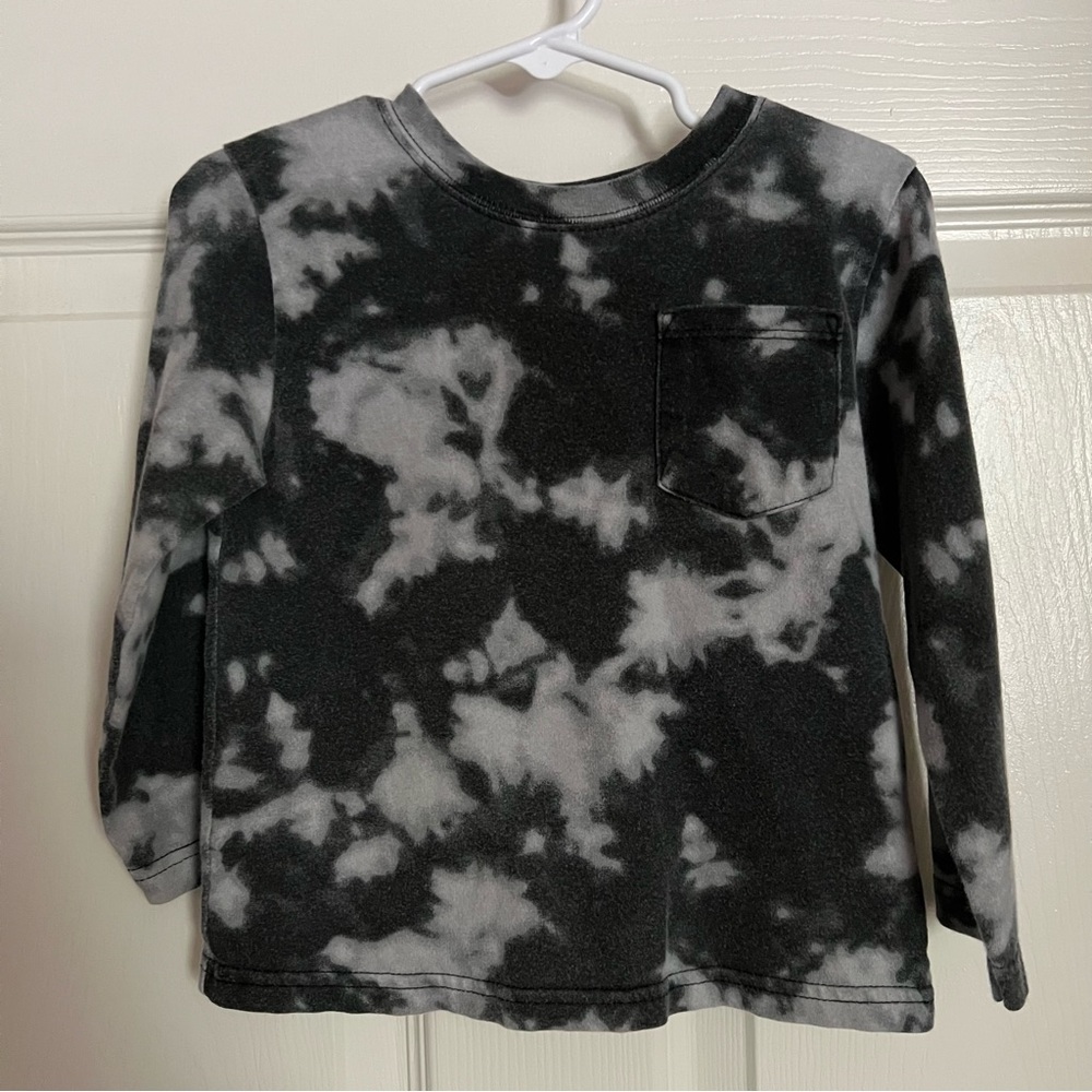 Garanimals Toddler Black & Gray Long Sleeve T-Shirt size 3T